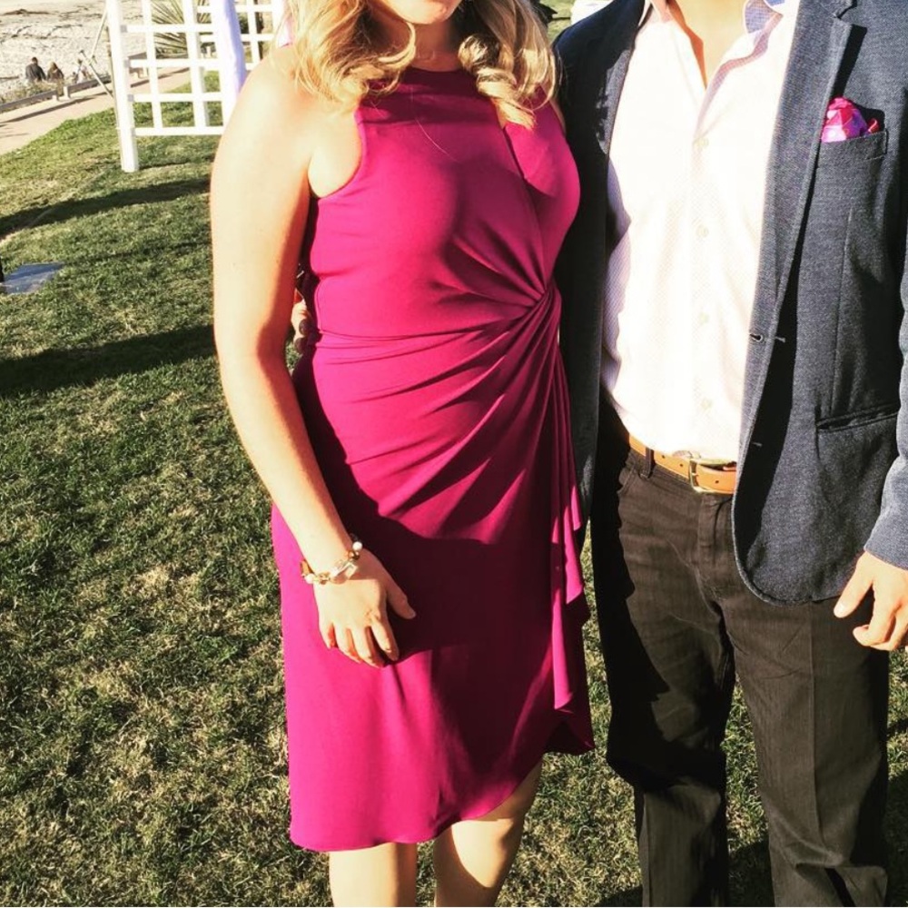 Catherine Malandrino Magenta Dress